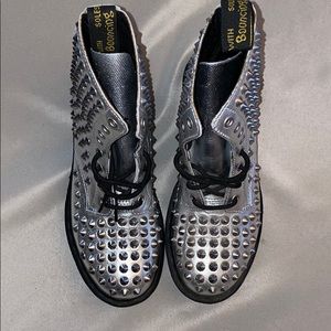 Silver studded Dr Martens